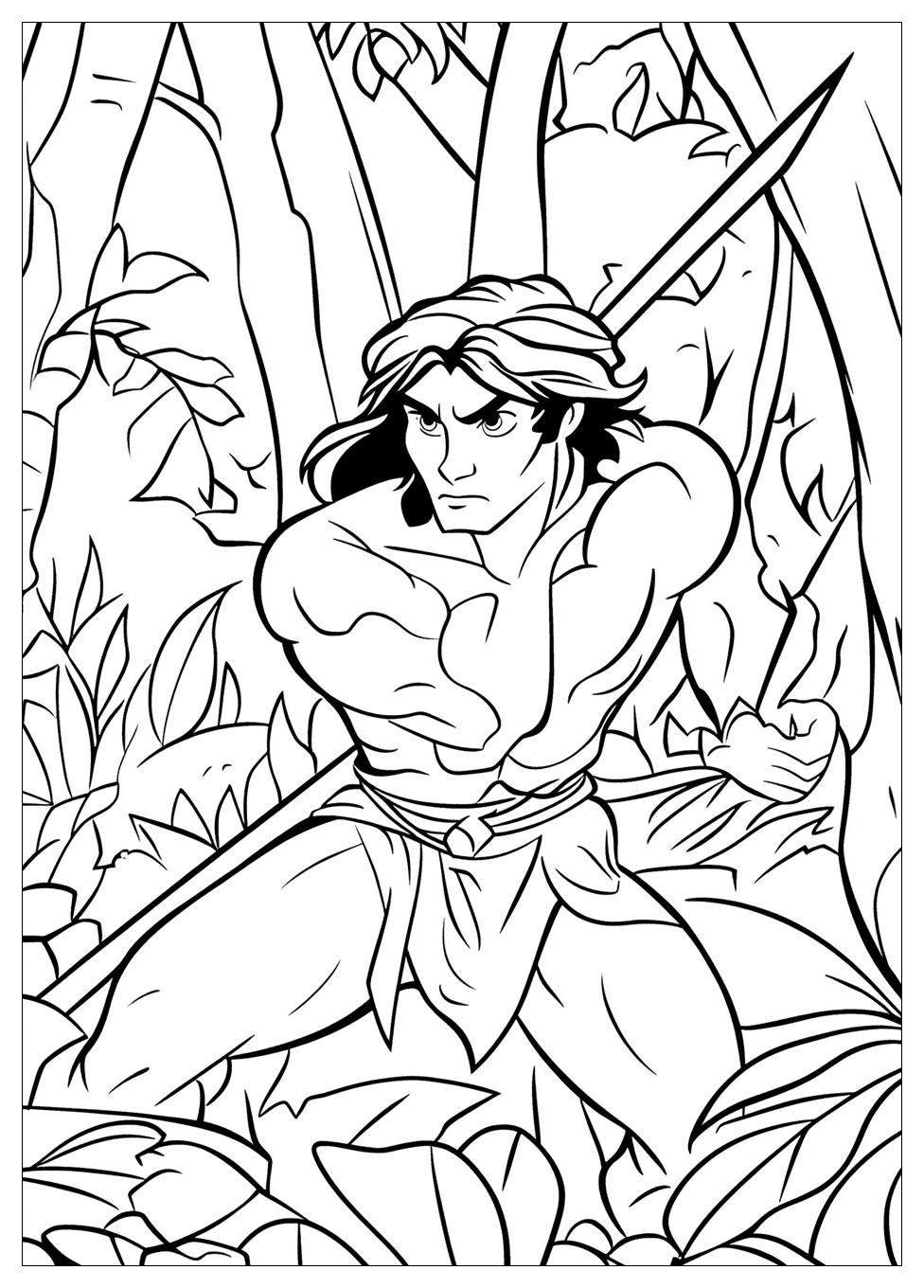 Kolorowanki Do Druku Tarzan 11