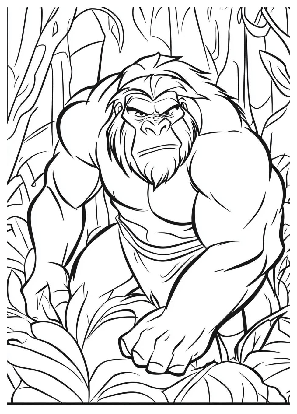 Kolorowanki Do Druku Tarzan 13