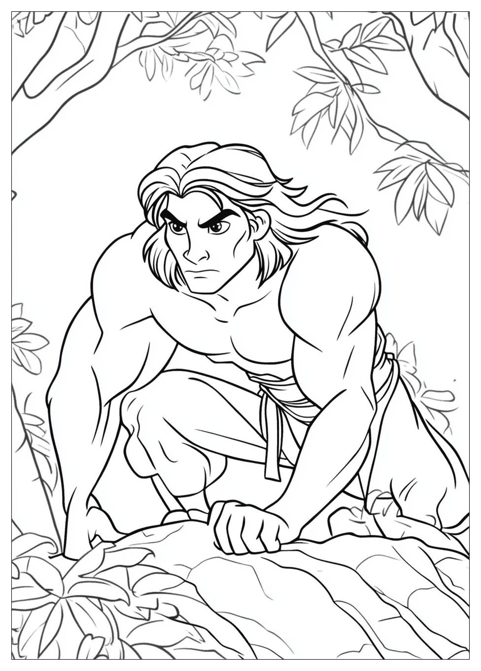 Kolorowanki Do Druku Tarzan 14