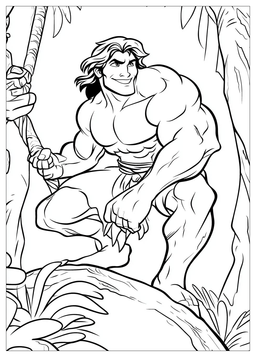 Kolorowanki Do Druku Tarzan 15