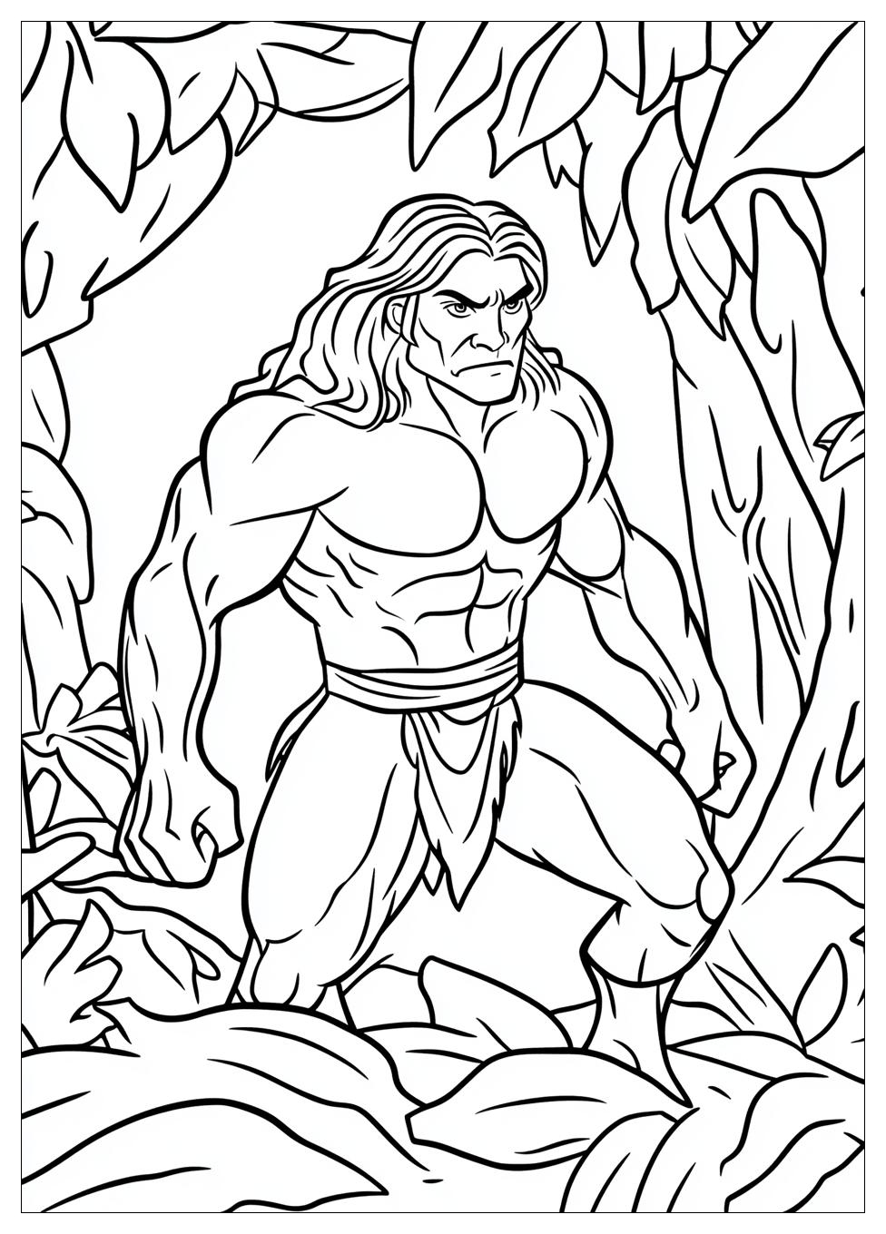 Kolorowanki Do Druku Tarzan 16