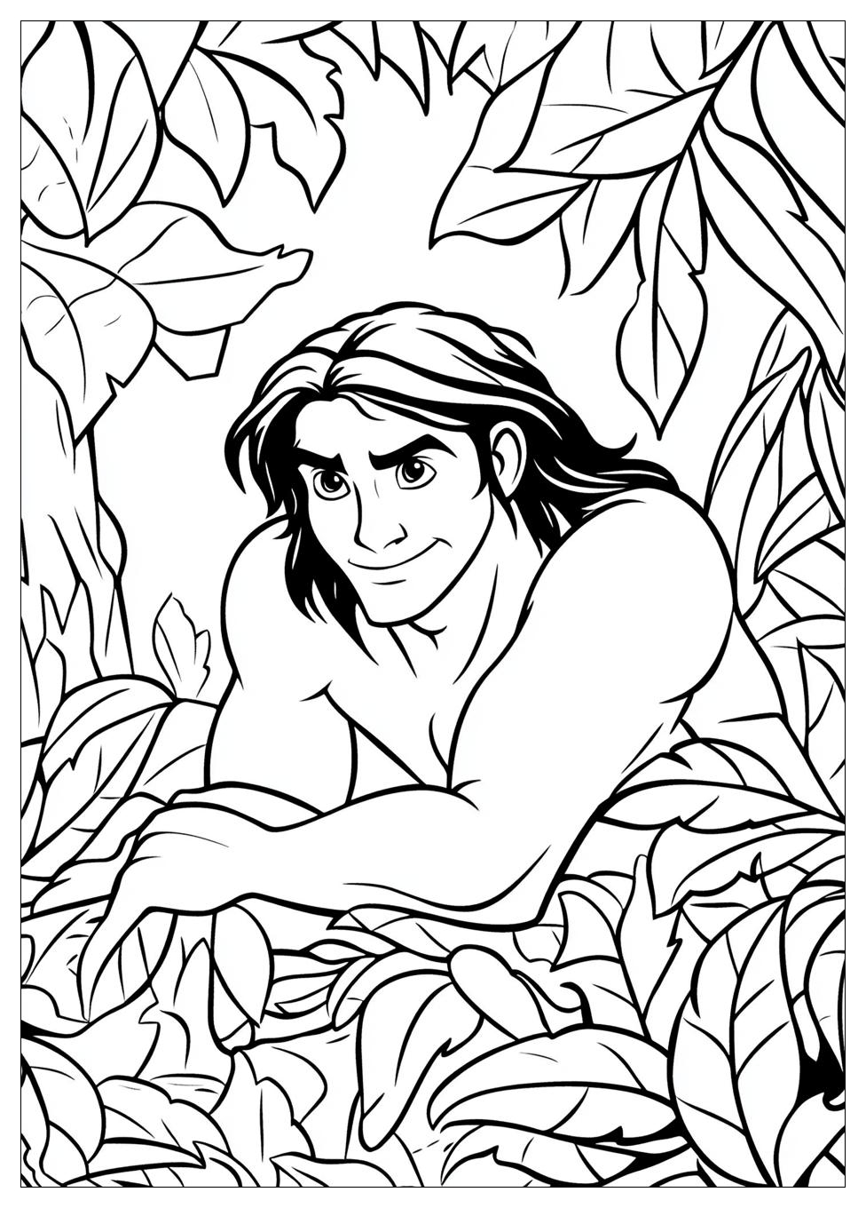 Kolorowanki Do Druku Tarzan 17