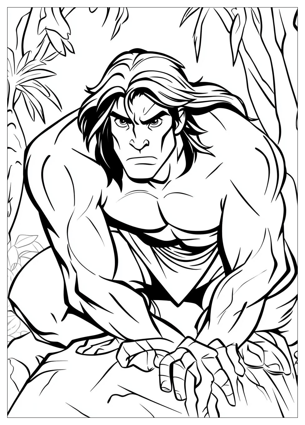 Kolorowanki Do Druku Tarzan 18