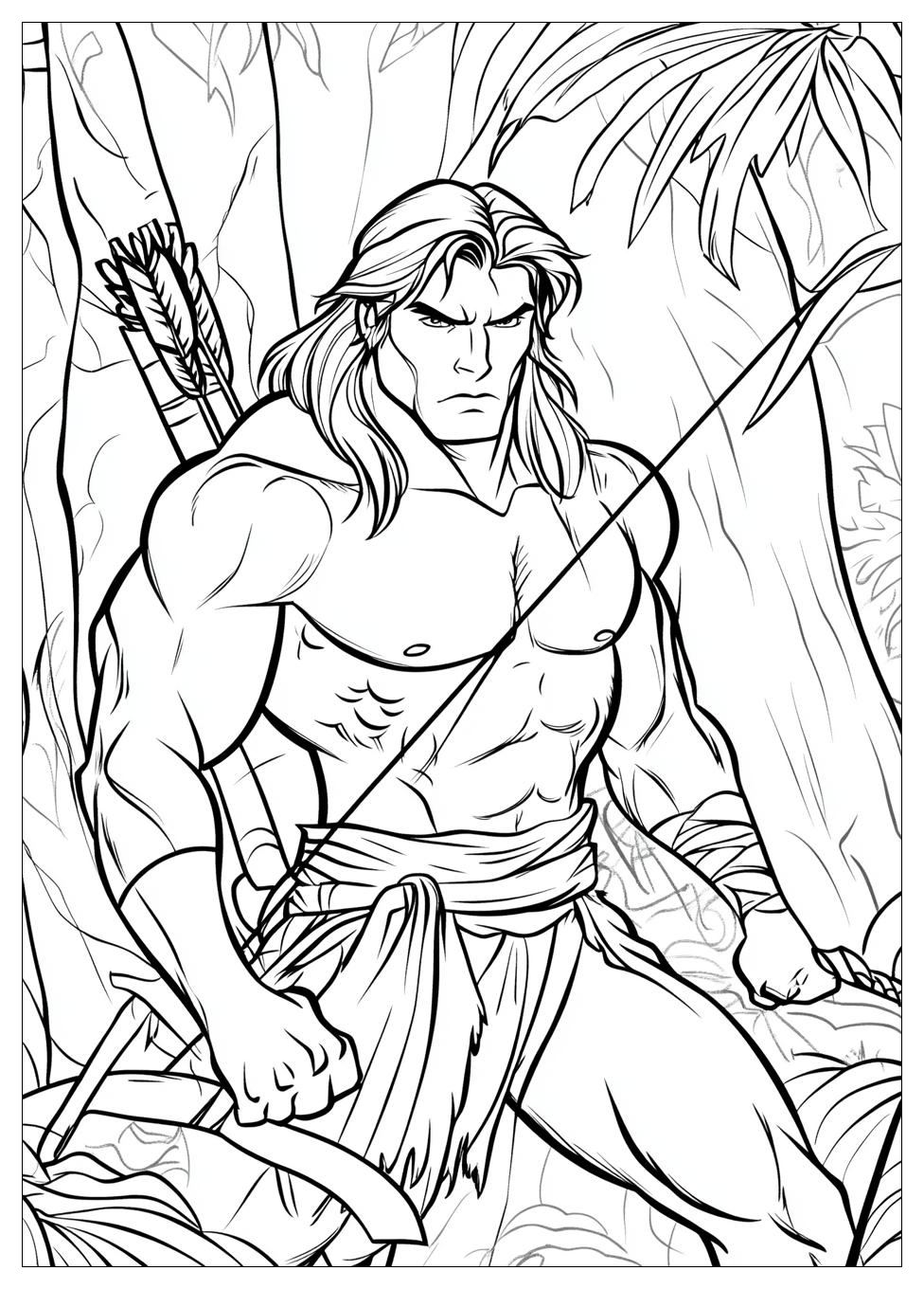 Kolorowanki Do Druku Tarzan 19