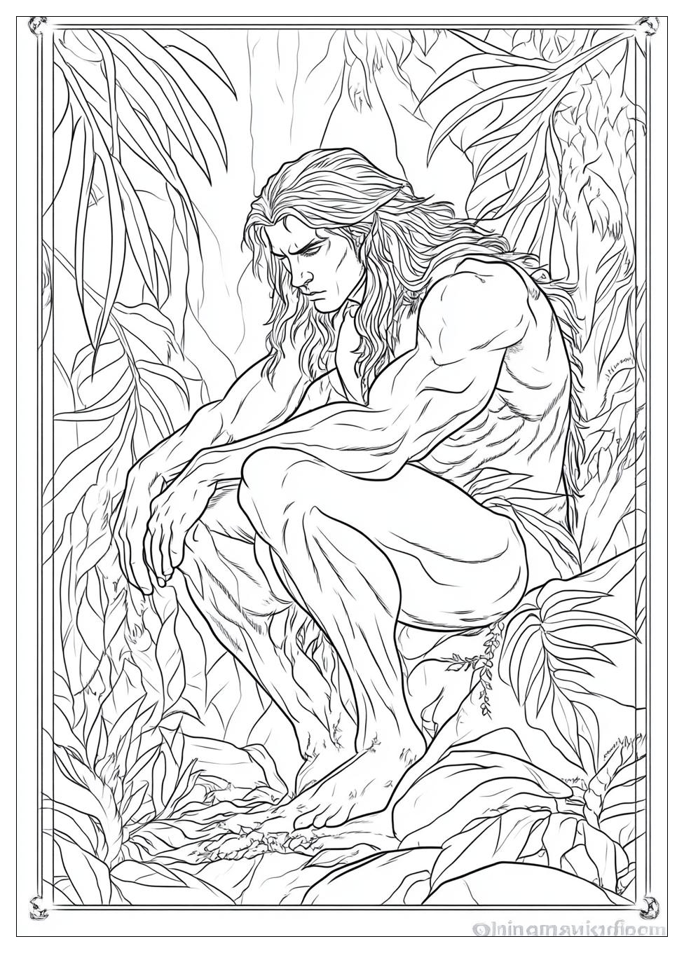 Kolorowanki Do Druku Tarzan 21