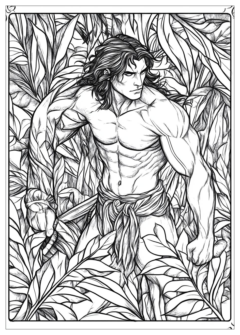 Kolorowanki Do Druku Tarzan 23