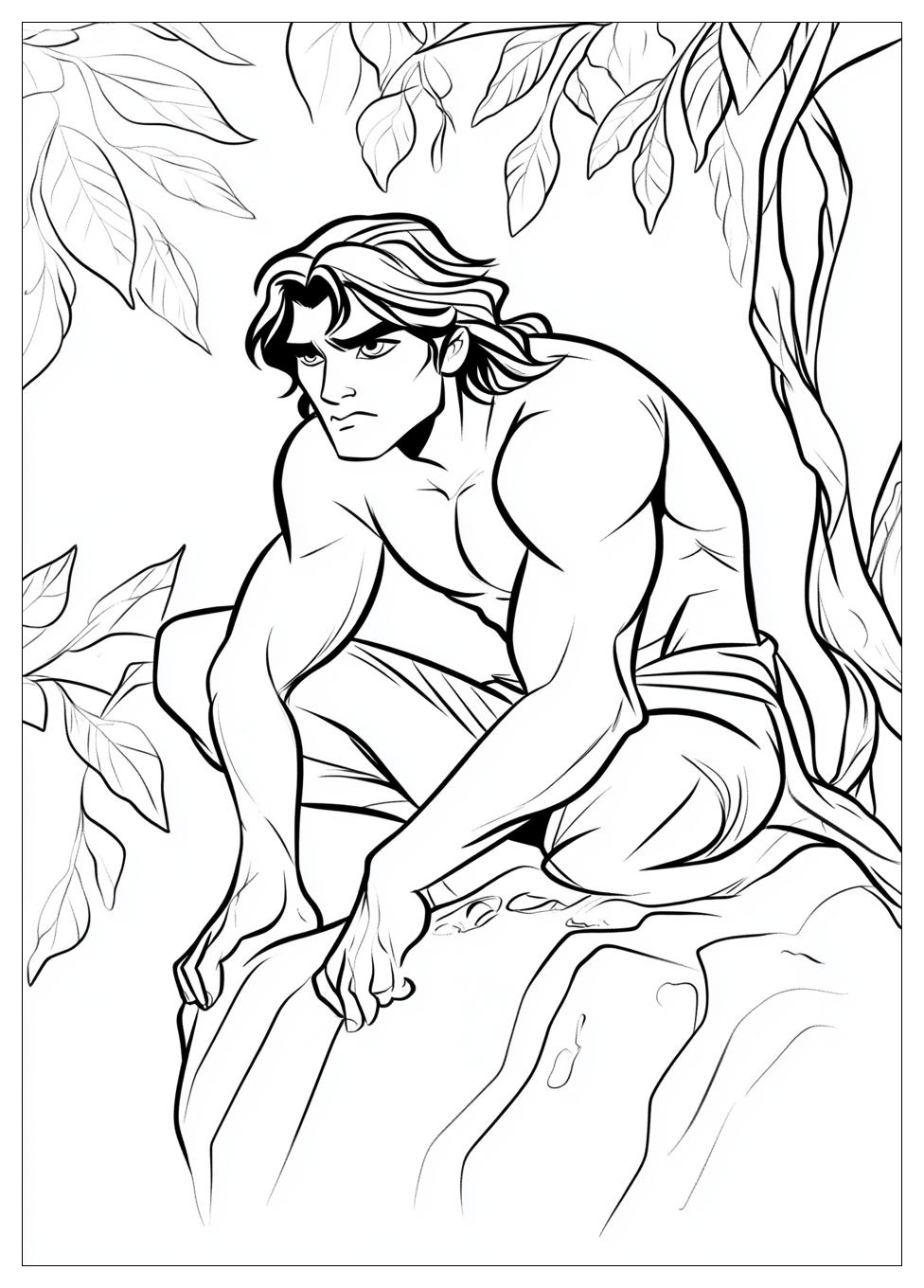 Kolorowanki Do Druku Tarzan 3