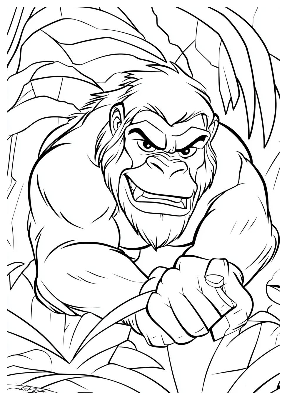 Kolorowanki Do Druku Tarzan 5