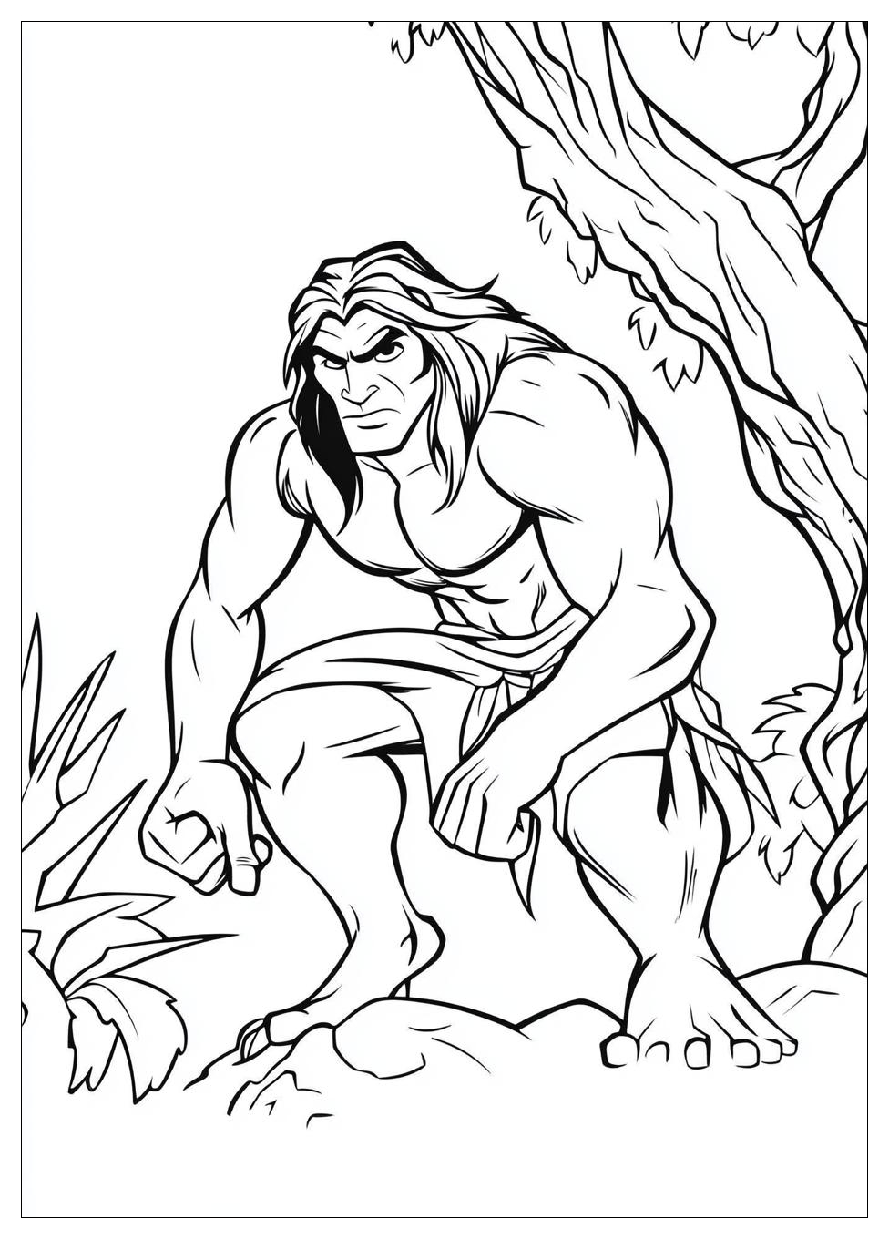 Kolorowanki Do Druku Tarzan 6