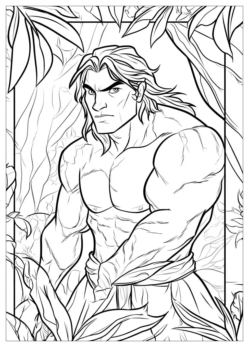 Kolorowanki Do Druku Tarzan 7