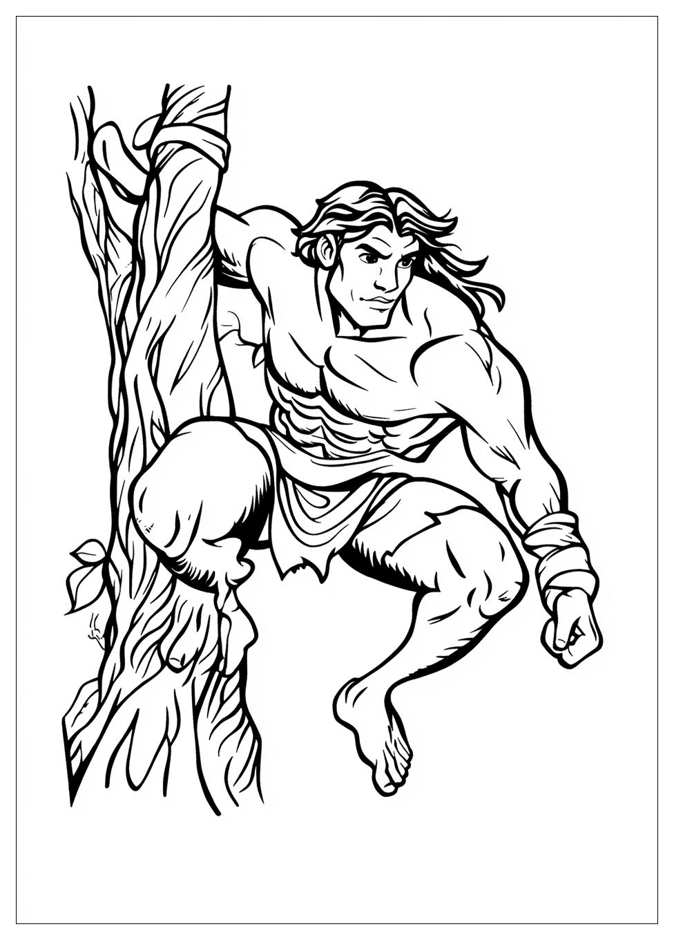 Kolorowanki Do Druku Tarzan 8
