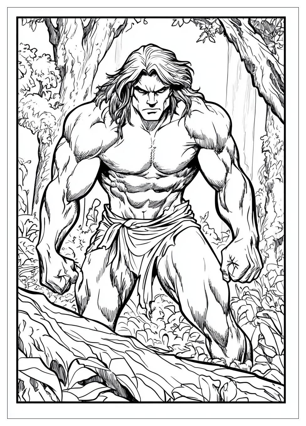 Kolorowanki Do Druku Tarzan 9