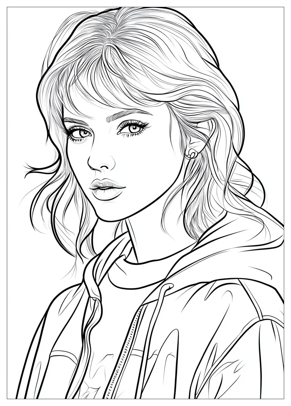 Kolorowanki Do Druku Taylor Swift 12