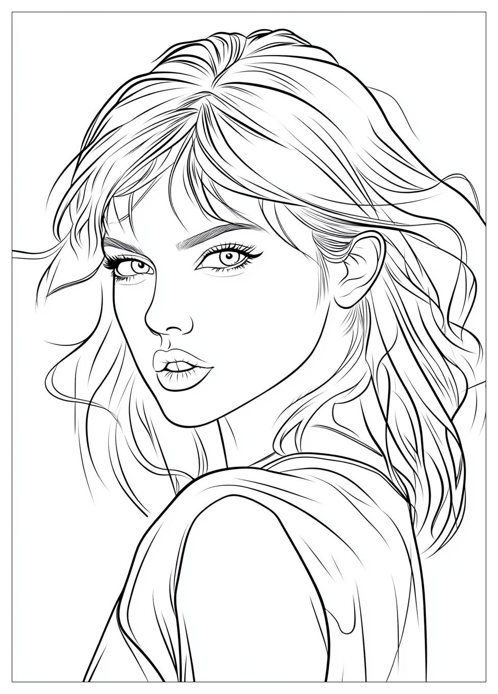 Kolorowanki Do Druku Taylor Swift 14