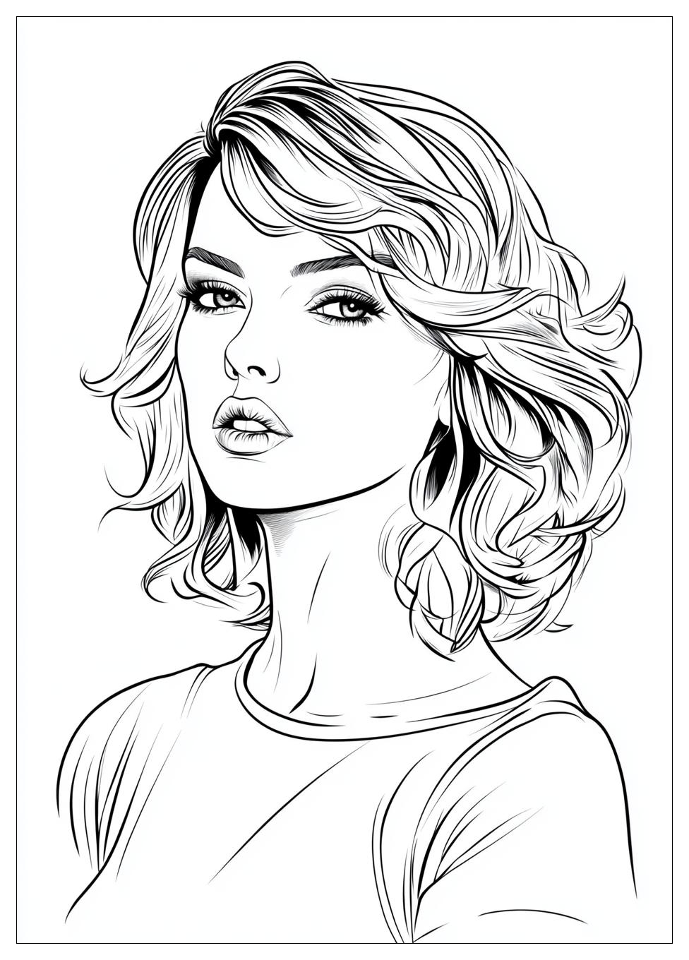 Kolorowanki Do Druku Taylor Swift 16