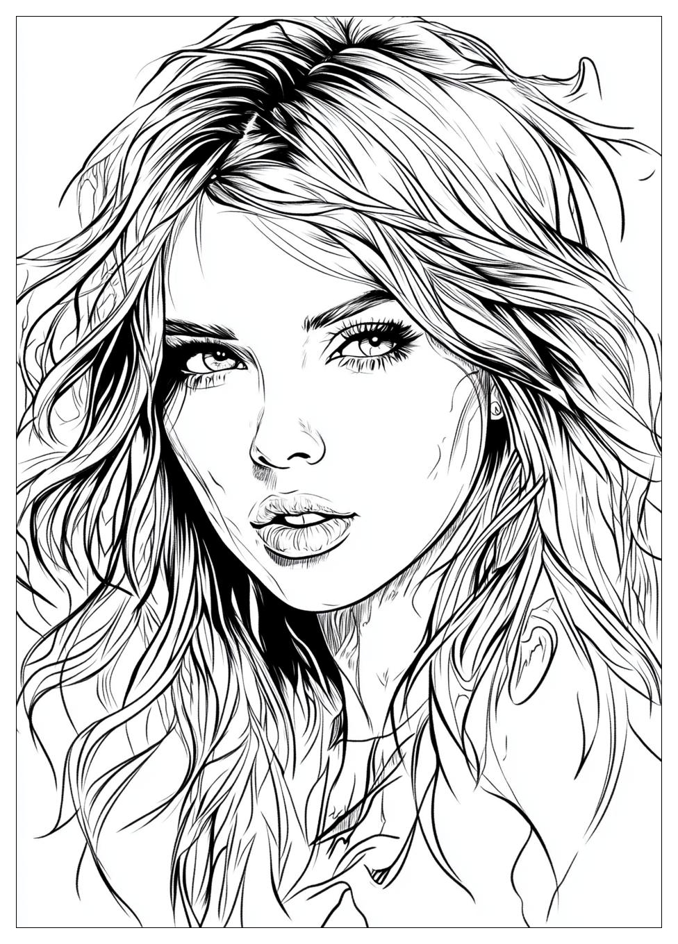 Kolorowanki Do Druku Taylor Swift 17