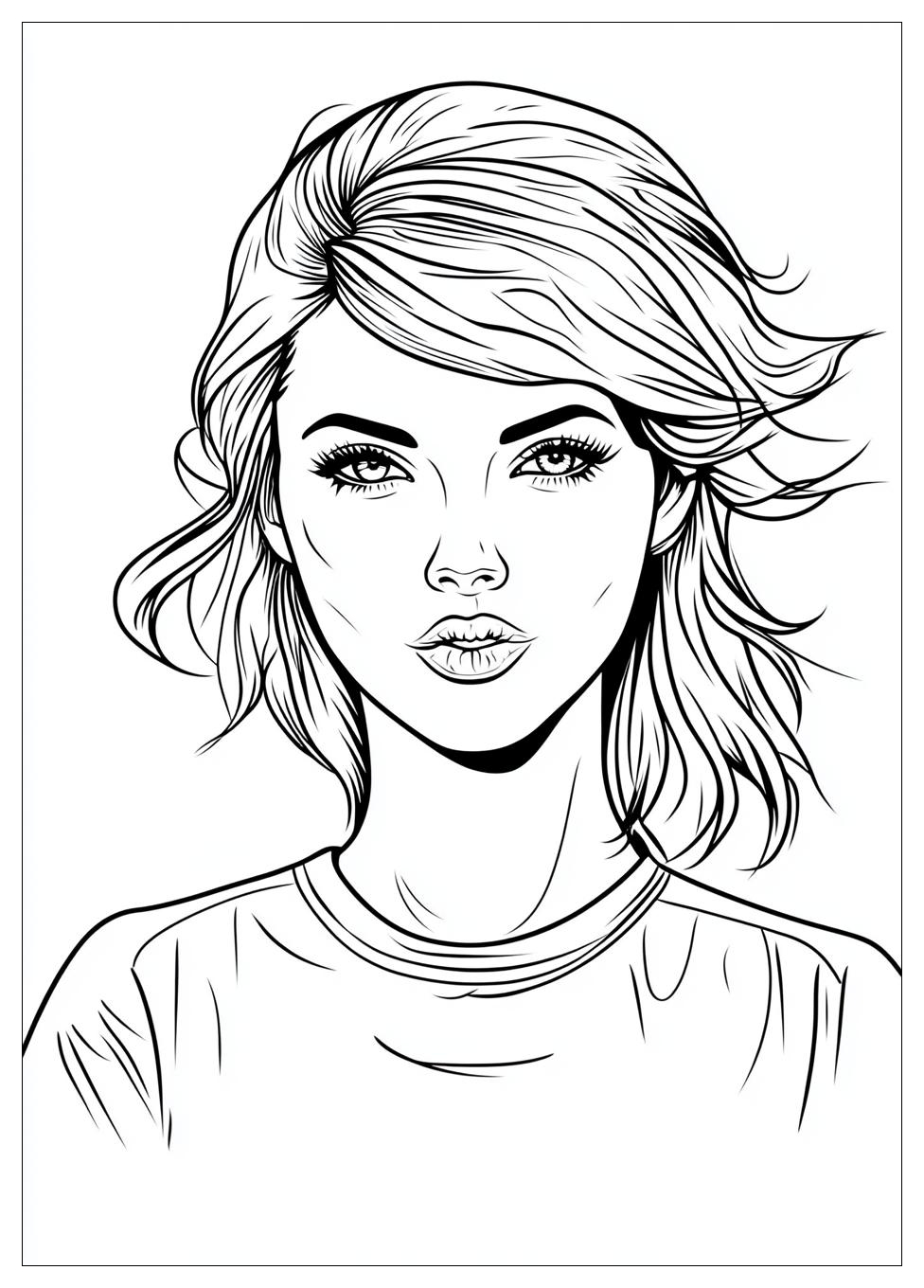 Kolorowanki Do Druku Taylor Swift 19