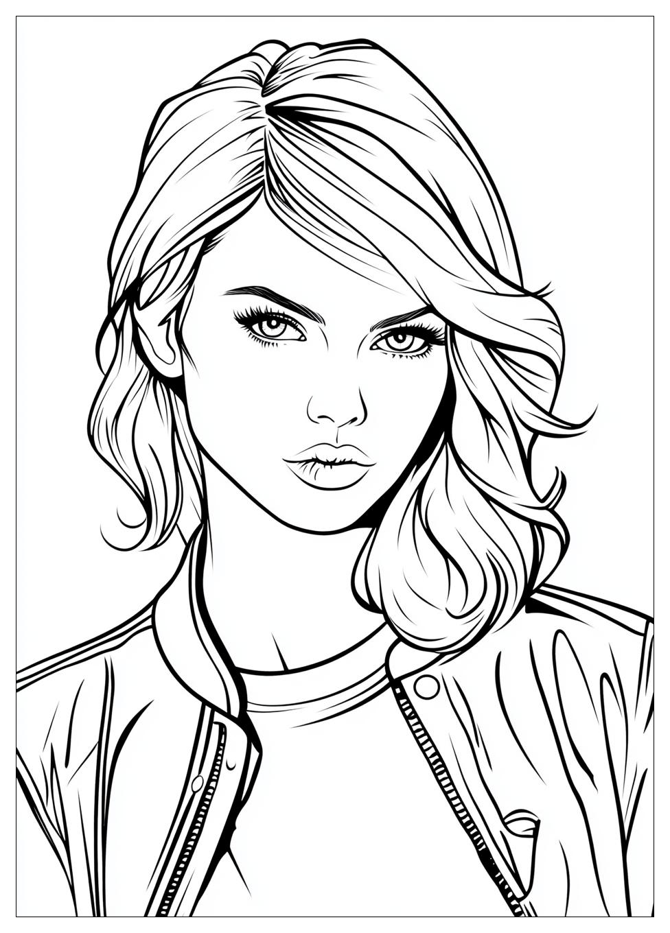 Kolorowanki Do Druku Taylor Swift 2