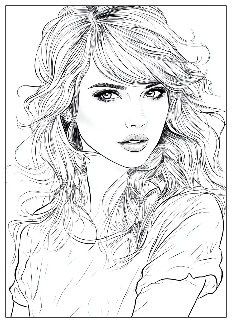 Kolorowanki Do Druku Taylor Swift 20