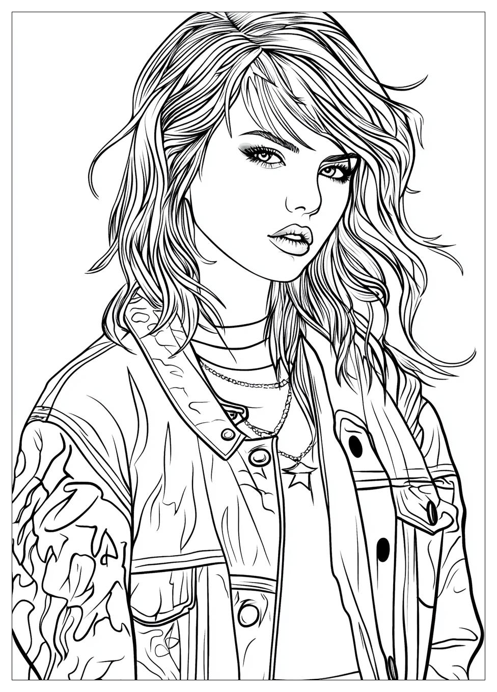 Kolorowanki Do Druku Taylor Swift 21