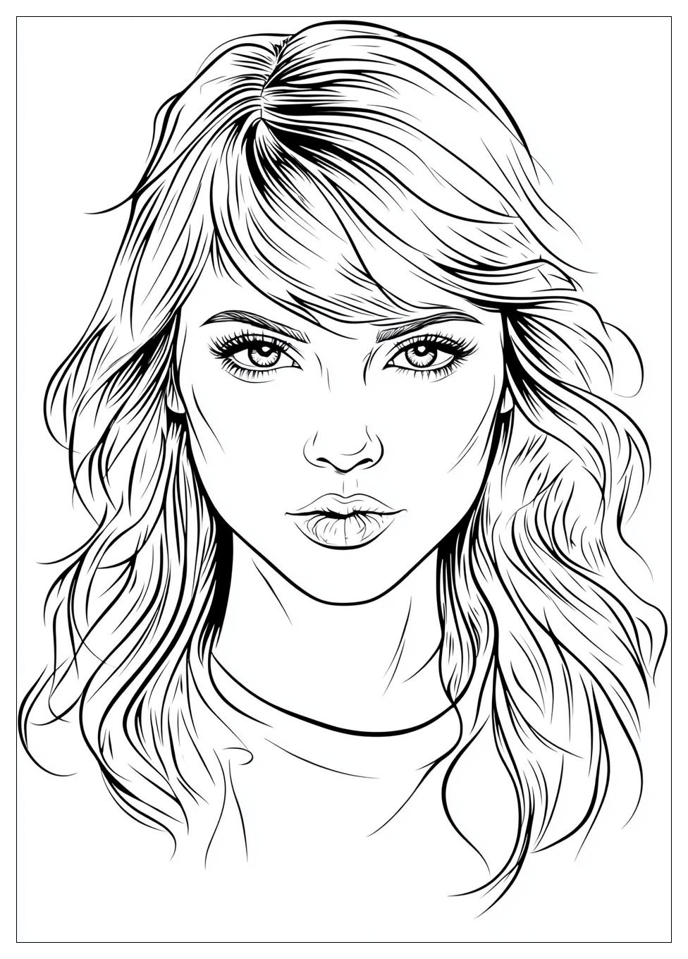 Kolorowanki Do Druku Taylor Swift 9