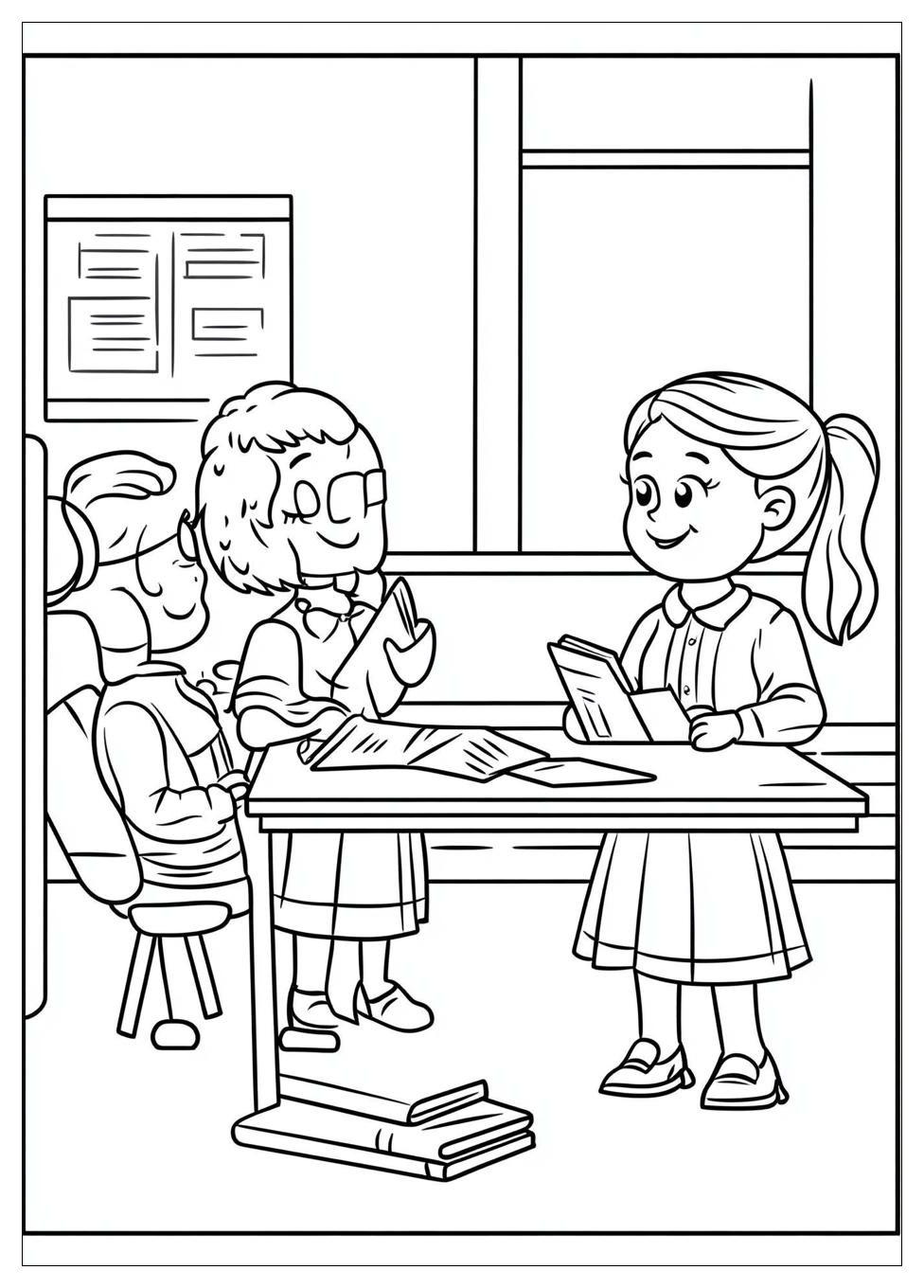 Kolorowanki Do Druku Teacher 12