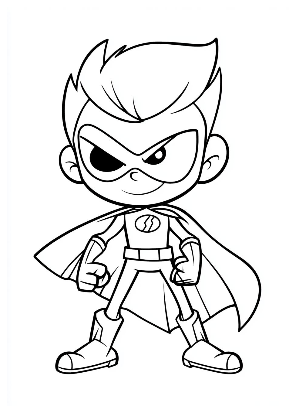 Kolorowanki Do Druku Teen Titans Go 12