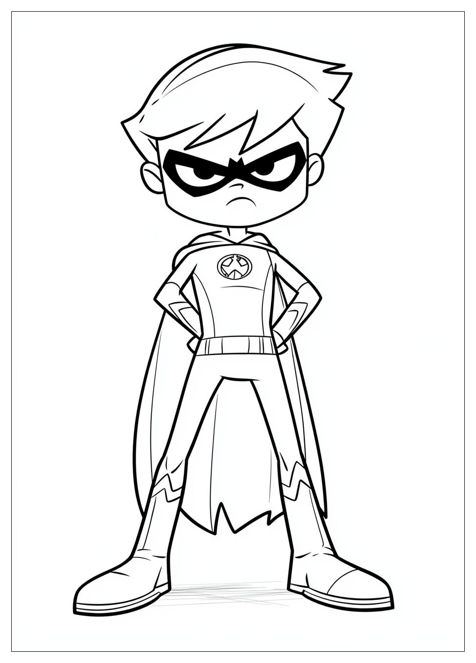 Kolorowanki Do Druku Teen Titans Go 19