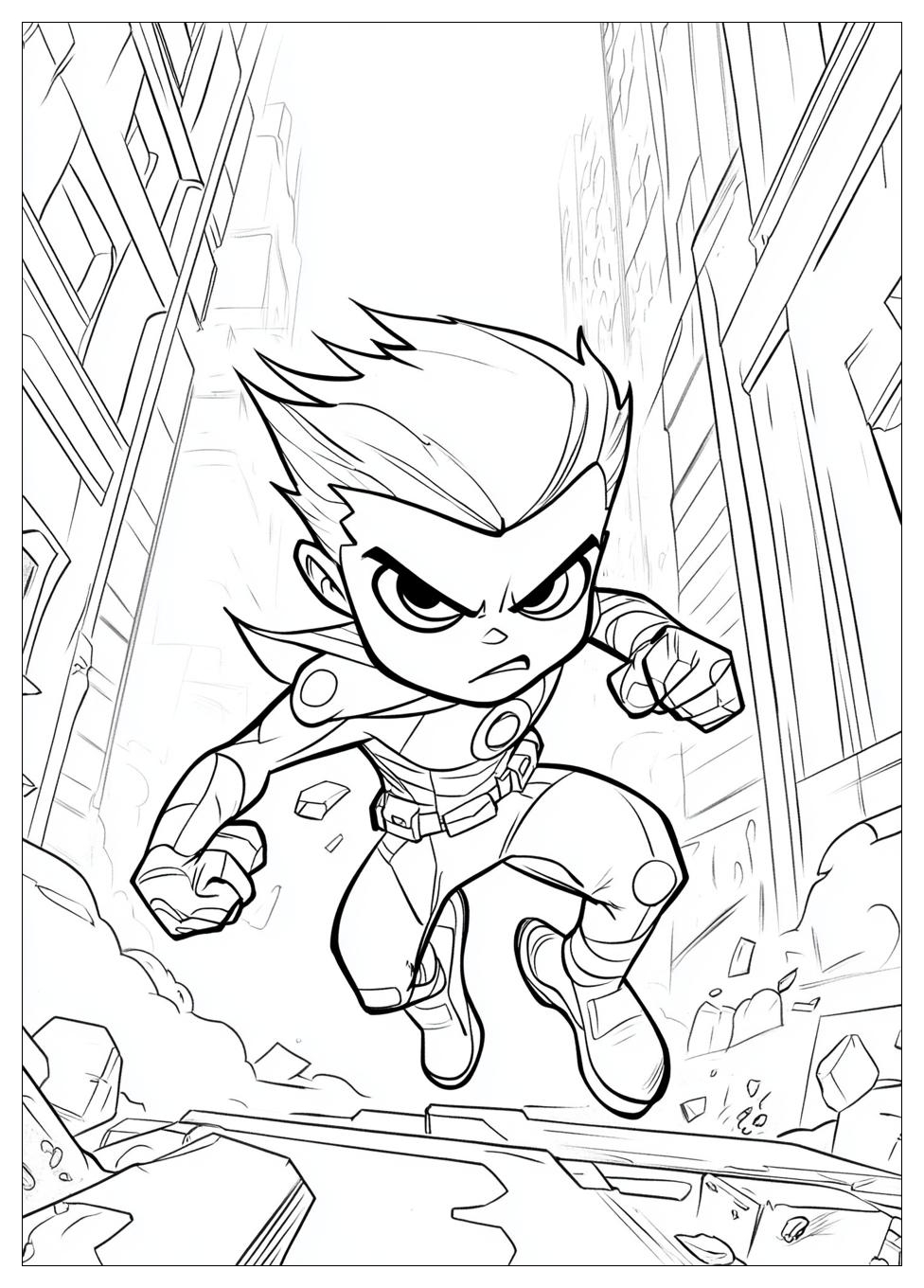 Kolorowanki Do Druku Teen Titans Go 22