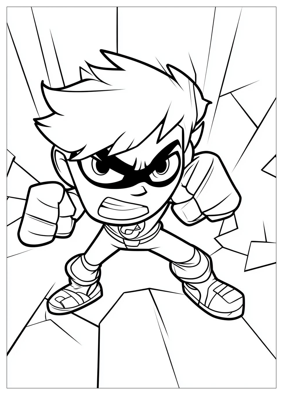 Kolorowanki Do Druku Teen Titans Go 6