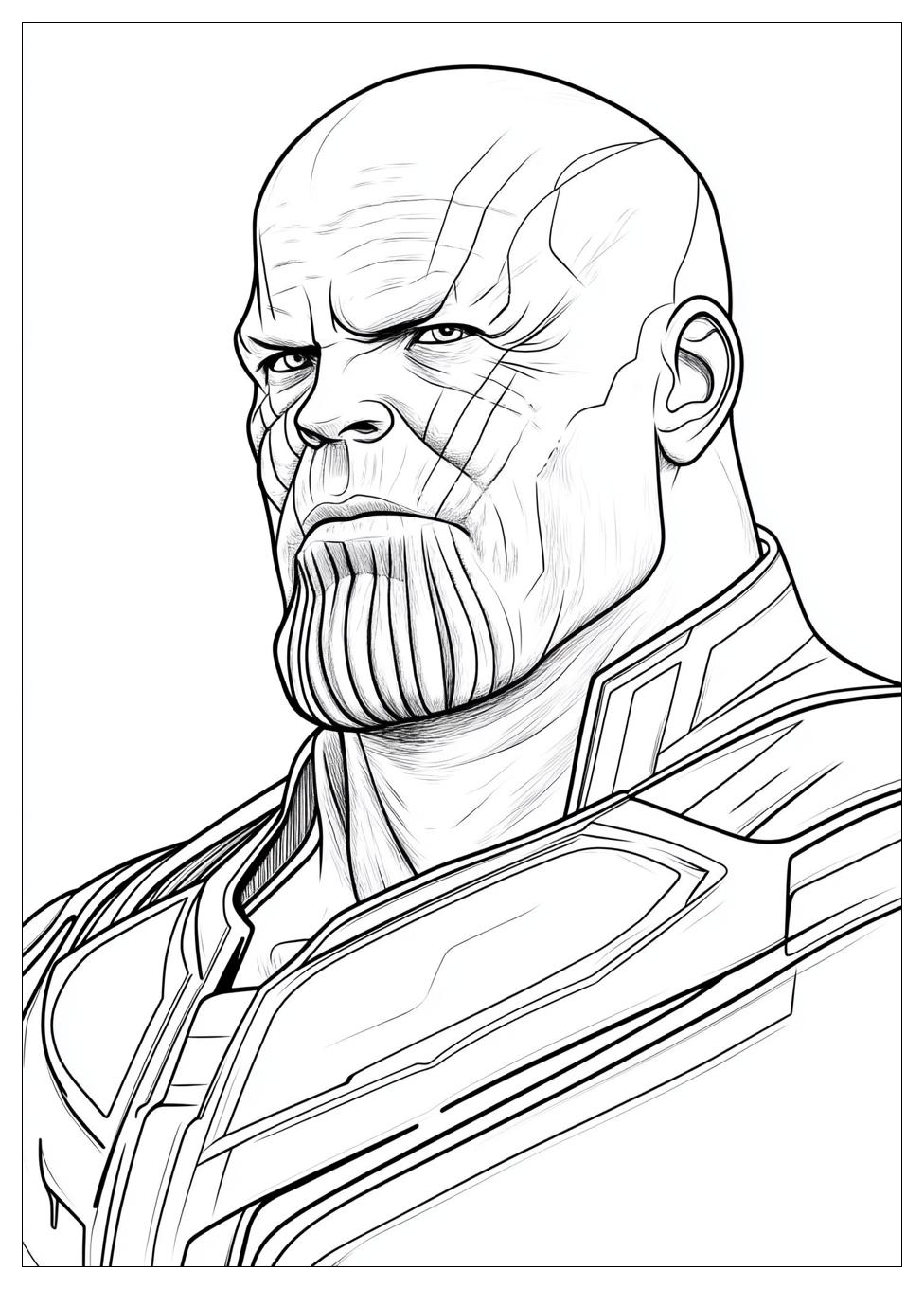 Kolorowanki Do Druku Thanos 1