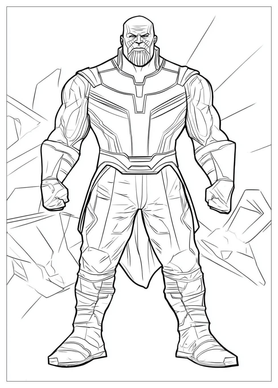 Kolorowanki Do Druku Thanos 11