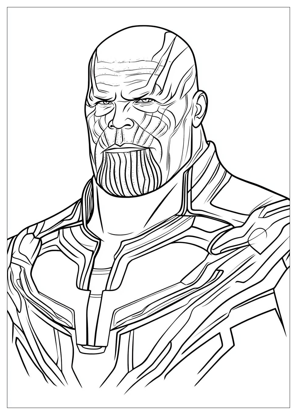 Kolorowanki Do Druku Thanos 13