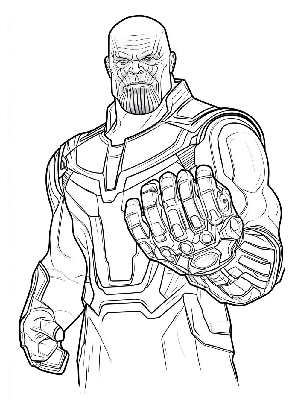 Kolorowanki Do Druku Thanos 14