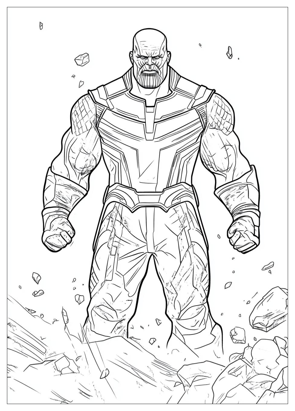 Kolorowanki Do Druku Thanos 16