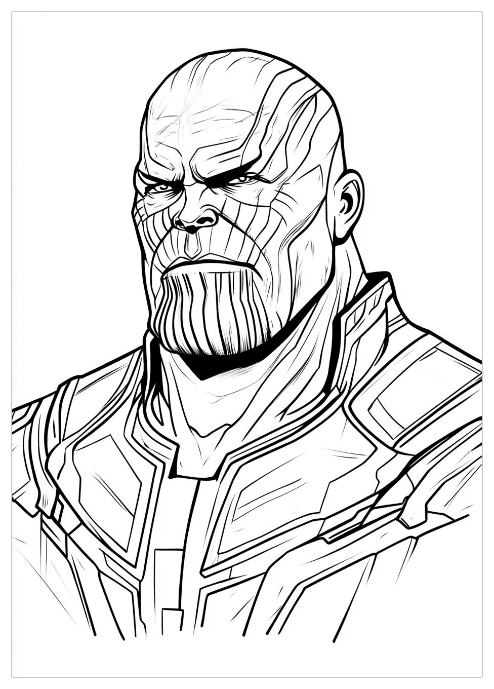Kolorowanki Do Druku Thanos 17