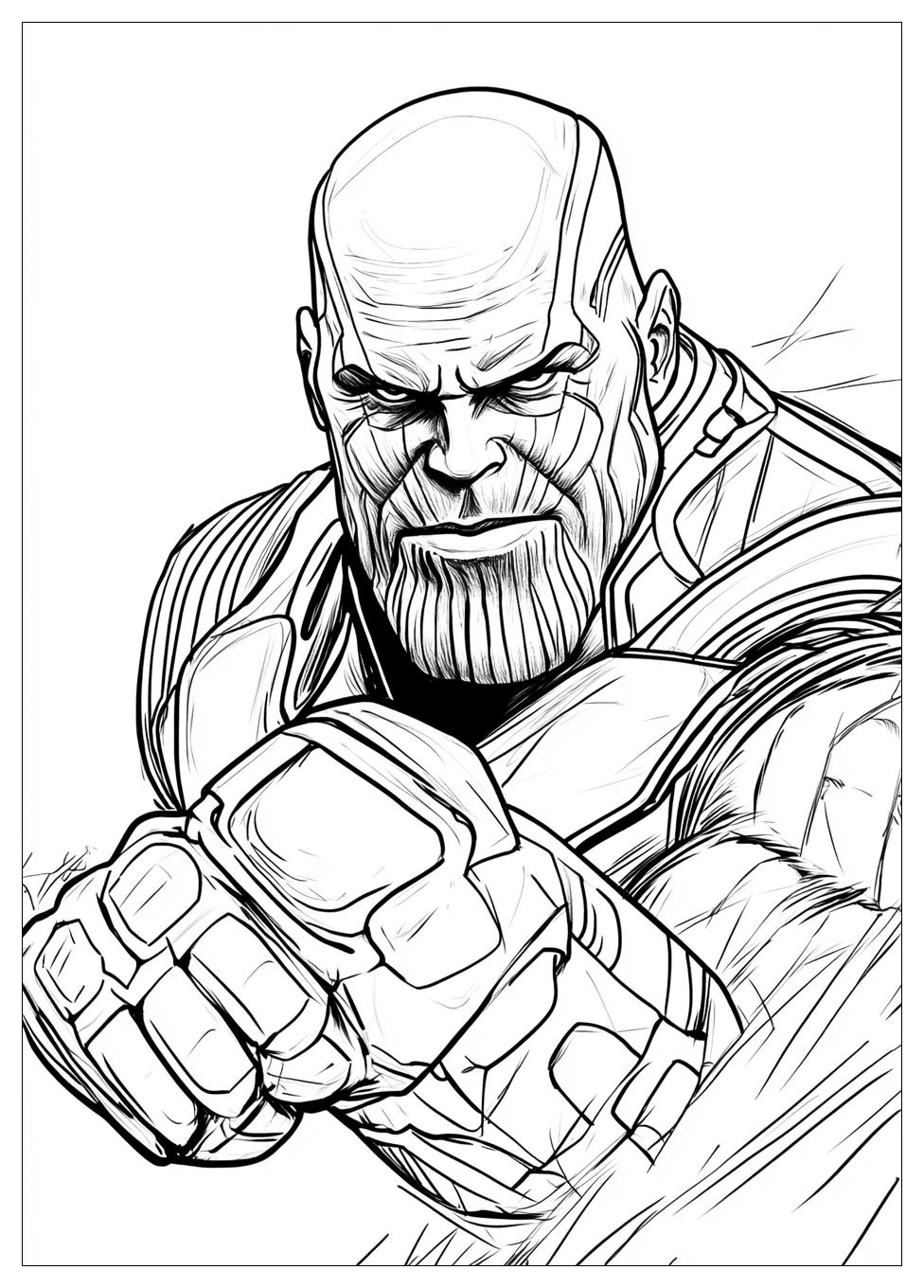 Kolorowanki Do Druku Thanos 2