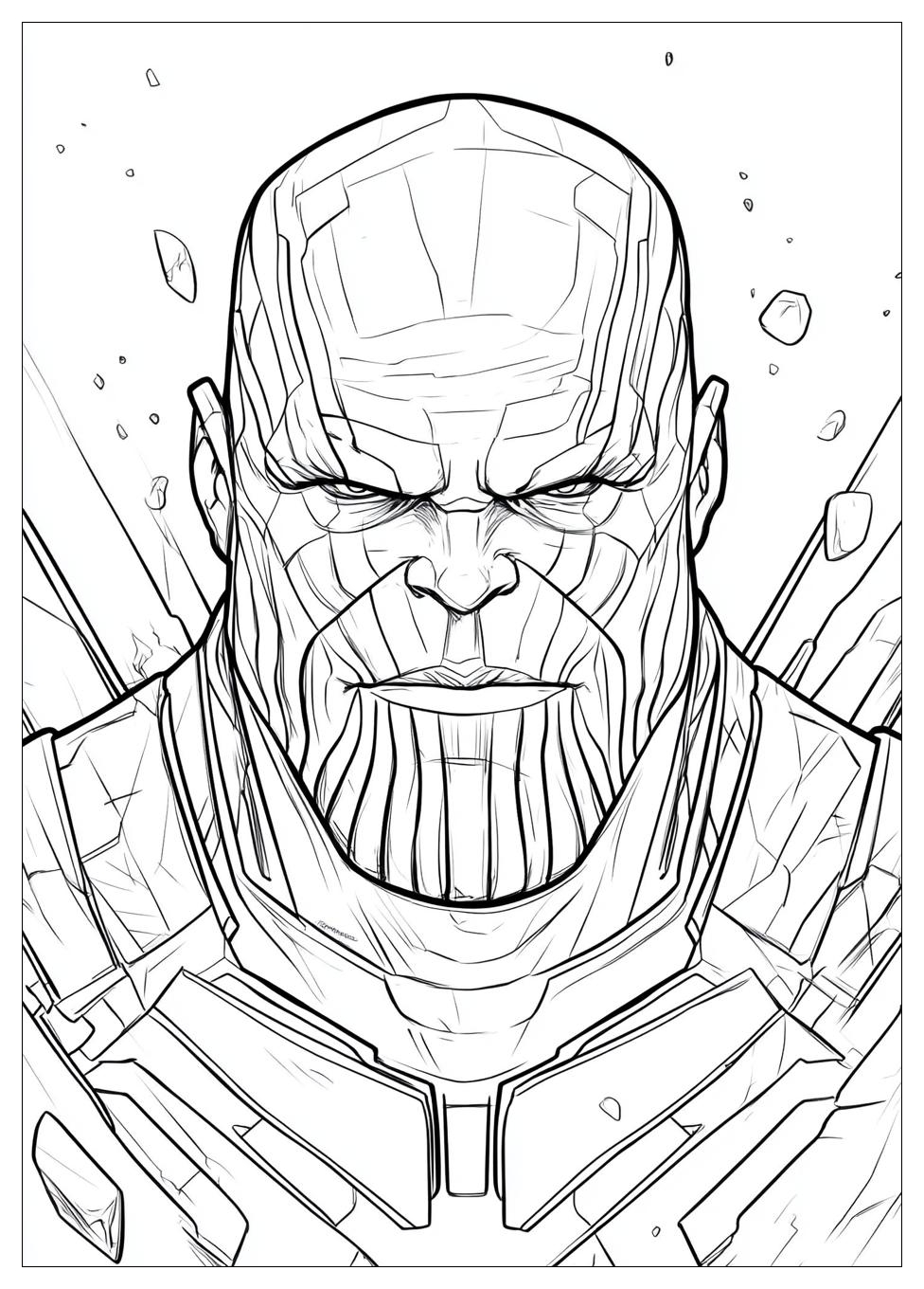 Kolorowanki Do Druku Thanos 22