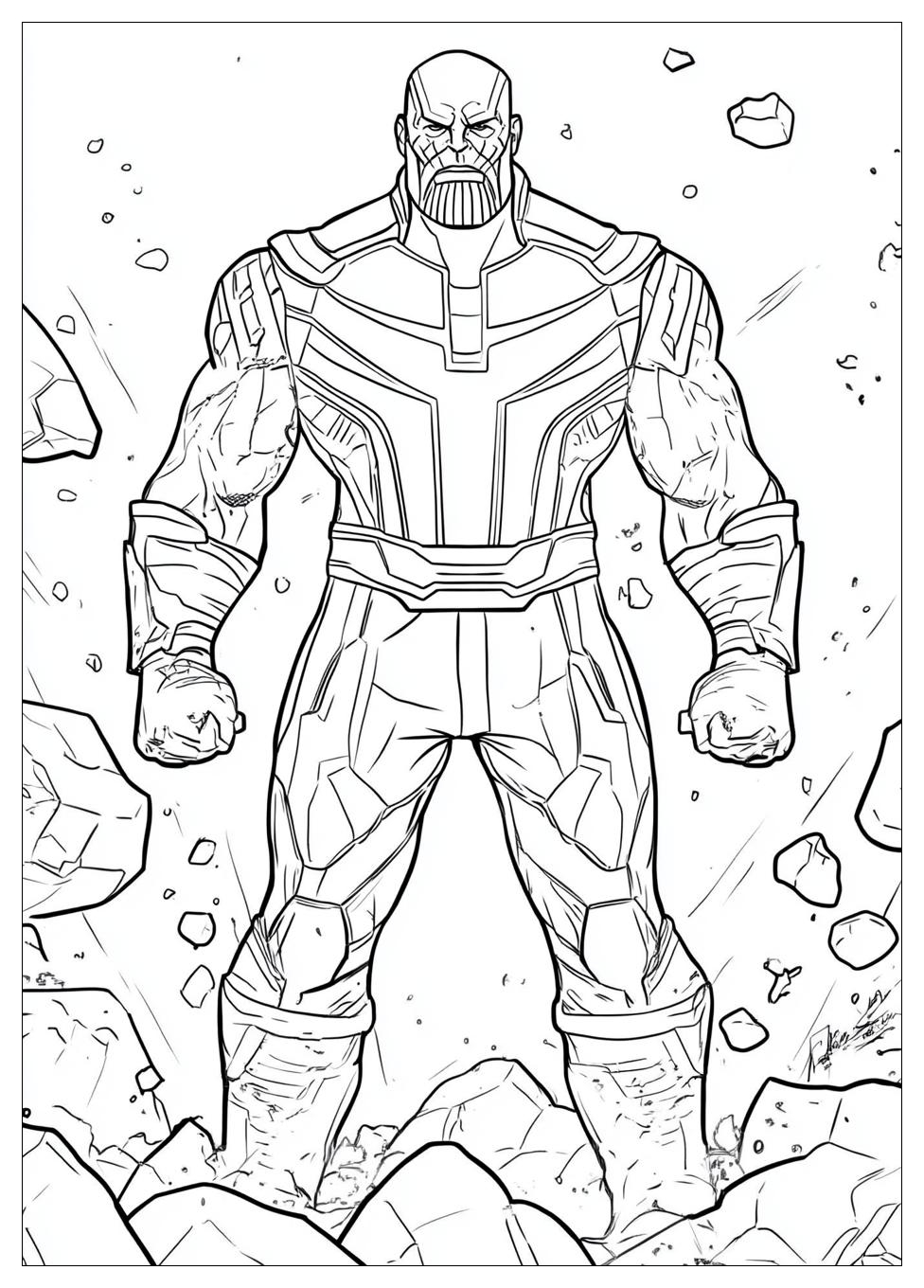 Kolorowanki Do Druku Thanos 4