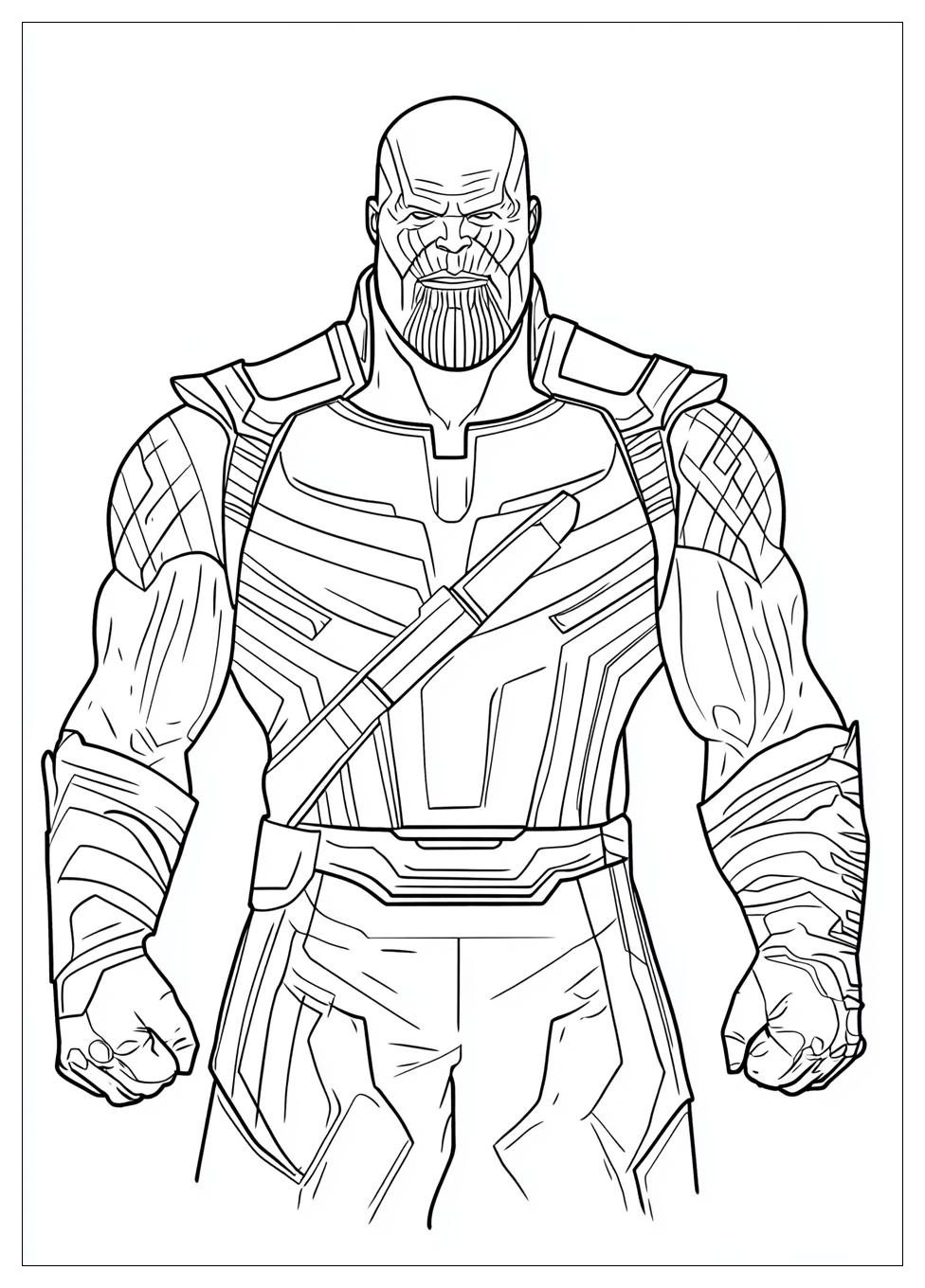 Kolorowanki Do Druku Thanos 6