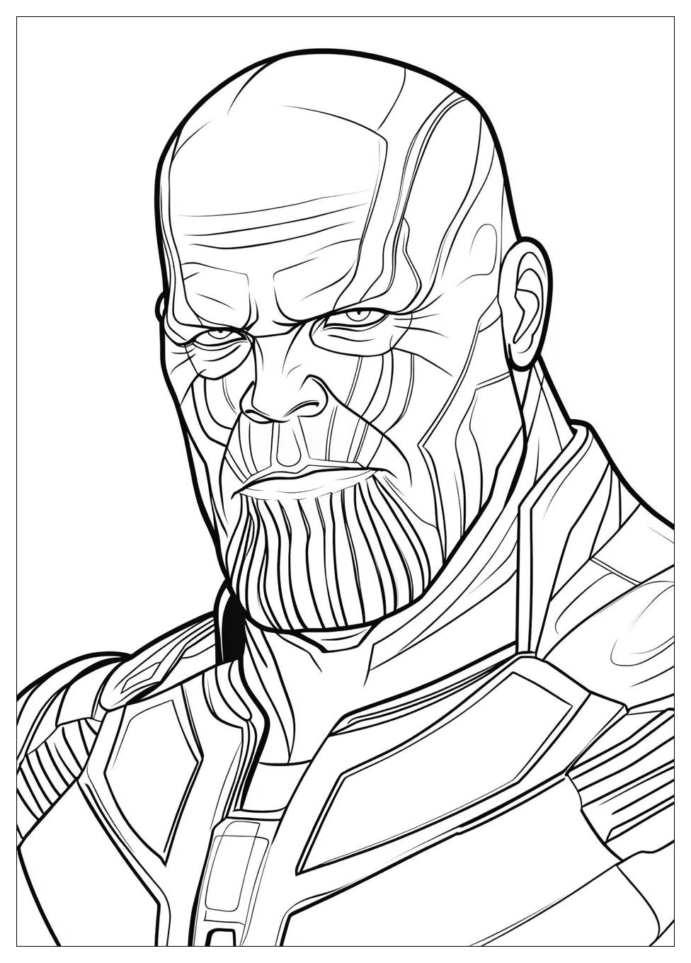 Kolorowanki Do Druku Thanos 7