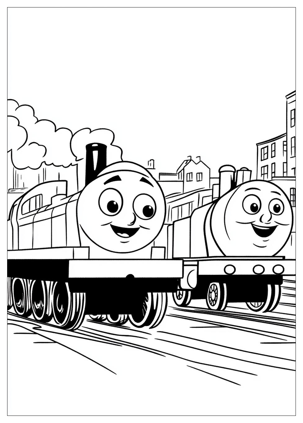 Kolorowanki Do Druku Thomas I Przyjaciele 19