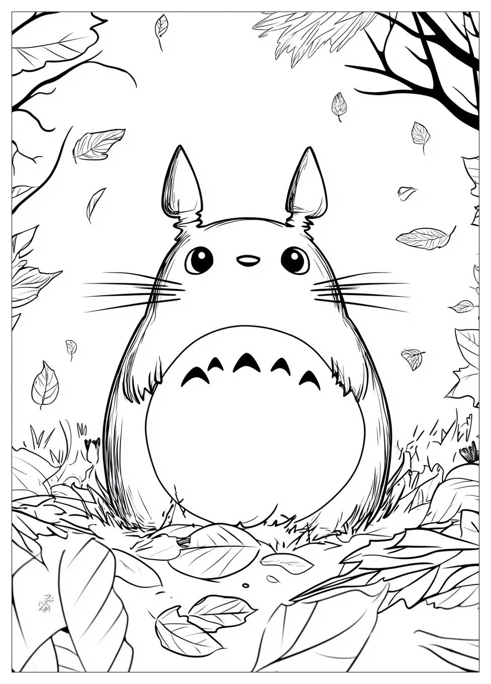 Kolorowanki Do Druku Totoro 10