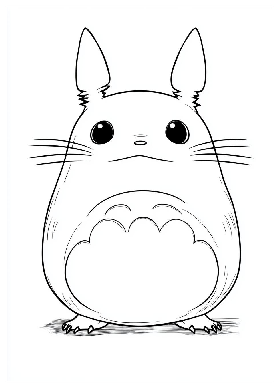 Kolorowanki Do Druku Totoro 14