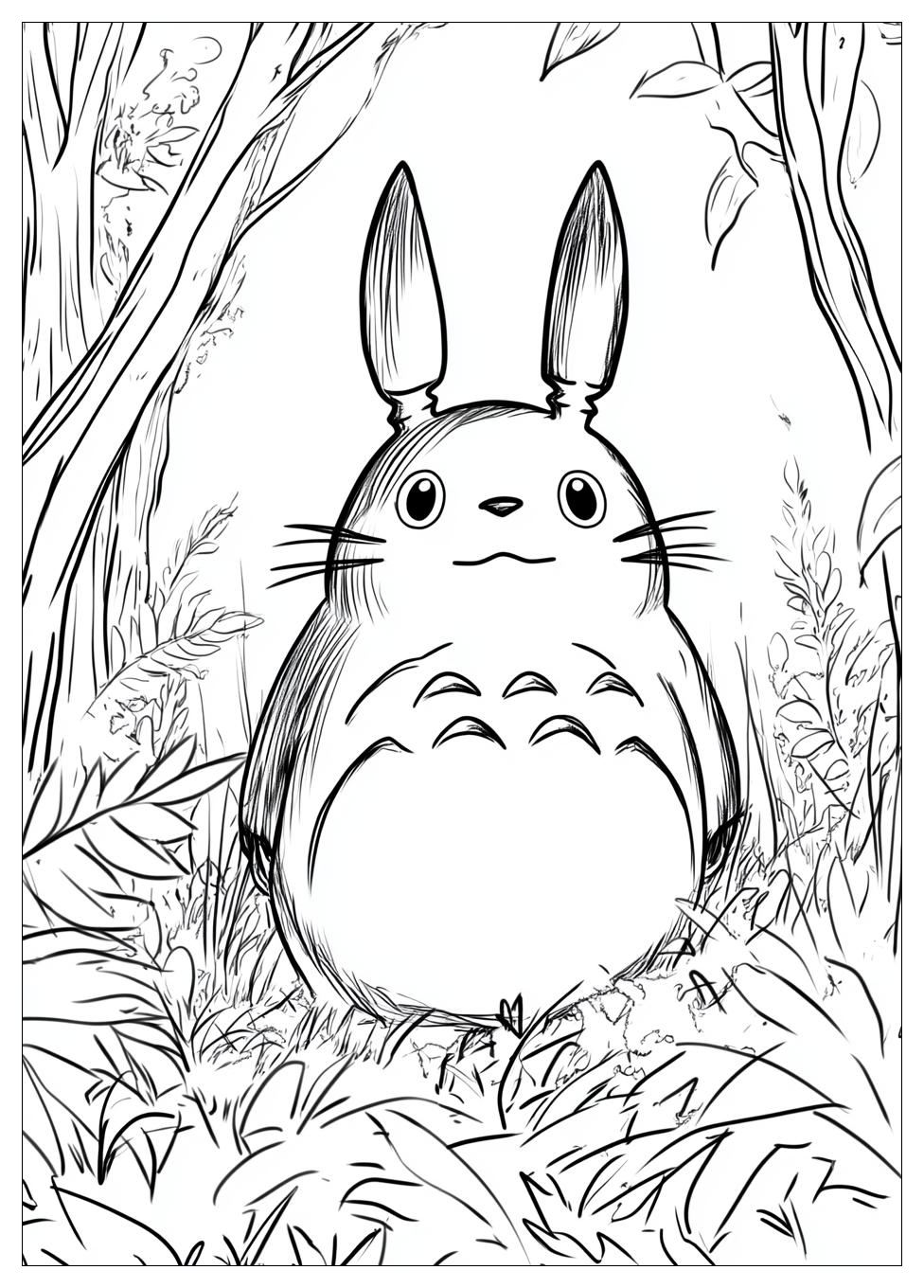 Kolorowanki Do Druku Totoro 15
