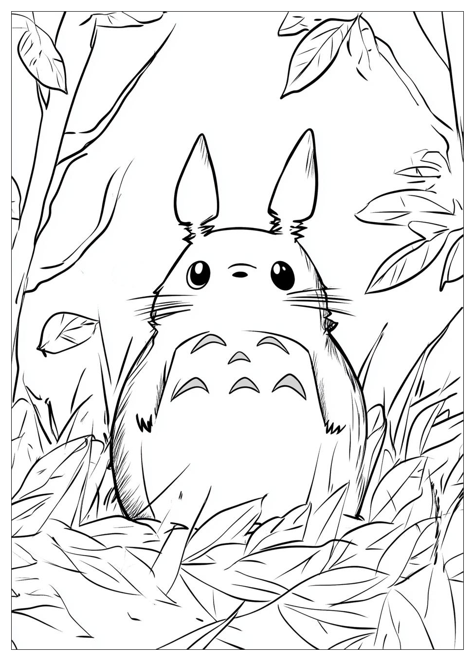 Kolorowanki Do Druku Totoro 2