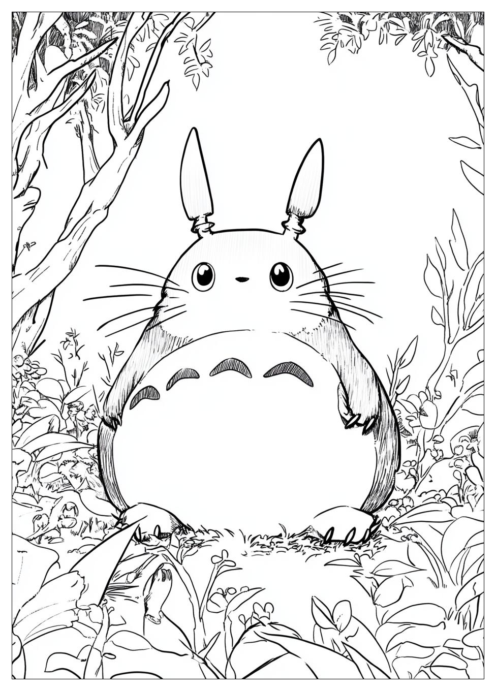 Kolorowanki Do Druku Totoro 20