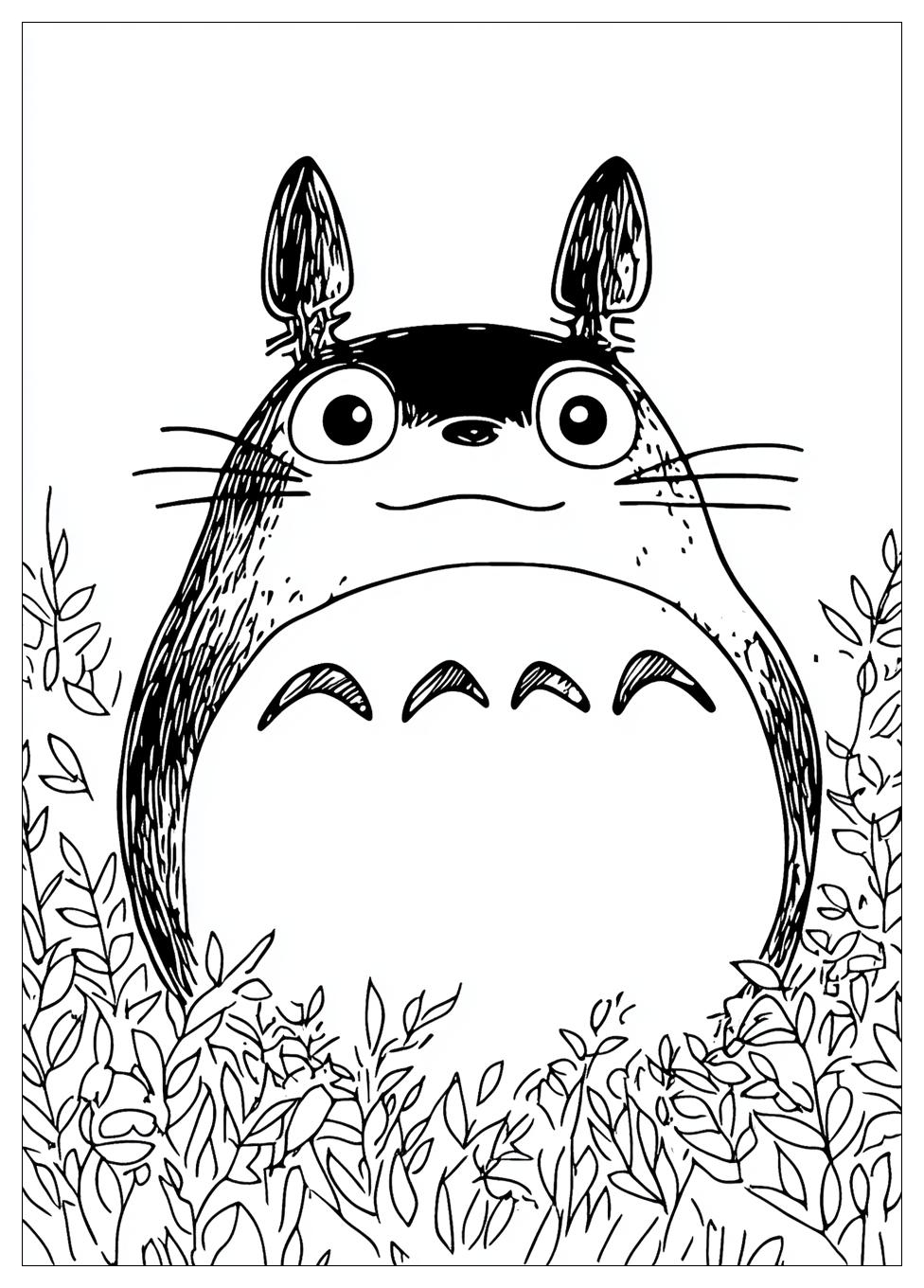 Kolorowanki Do Druku Totoro 21