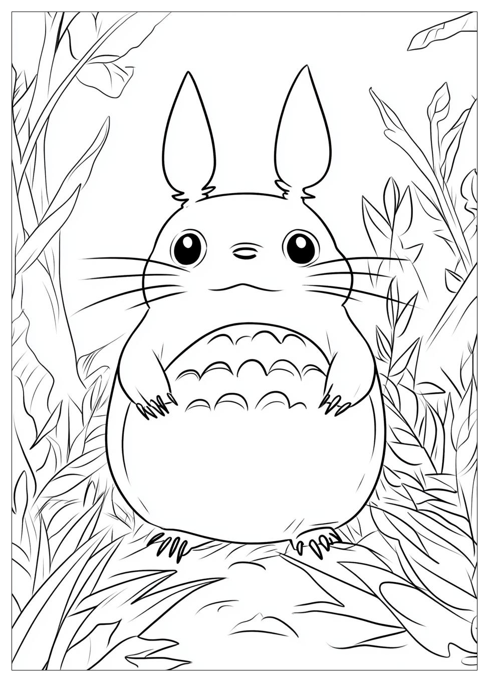 Kolorowanki Do Druku Totoro 3