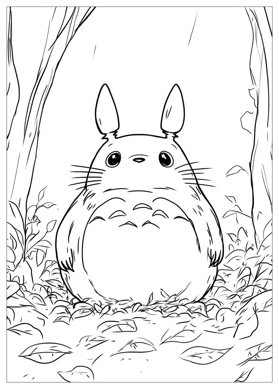 Kolorowanki Do Druku Totoro 4
